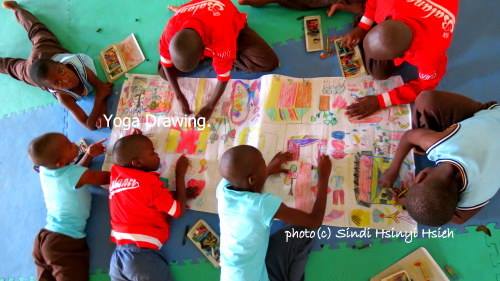 Being creative in Yoga Drawing