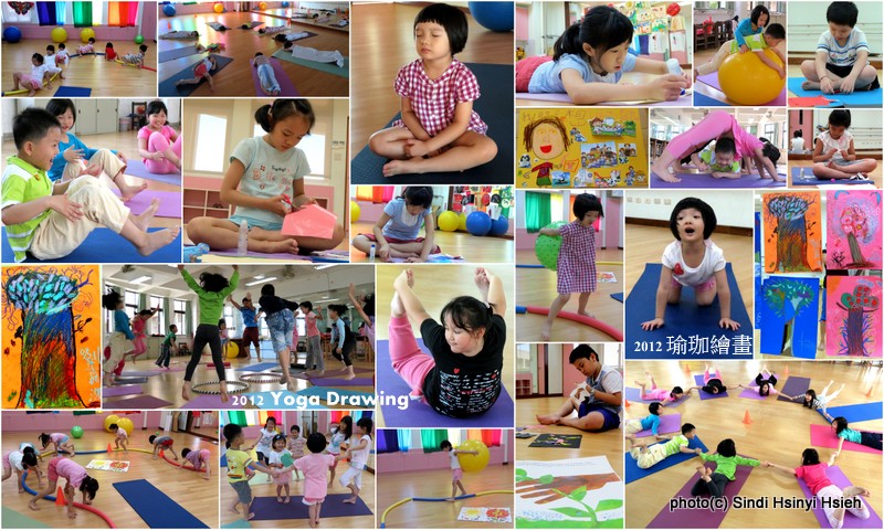 2012 Yoga Drawing in Taiwan